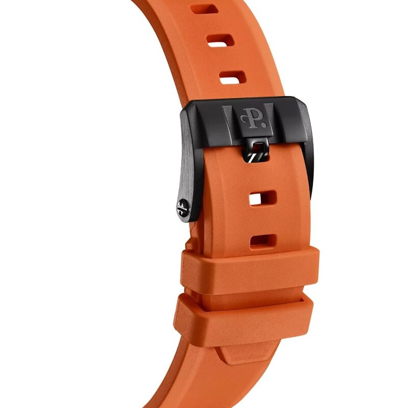 Reloj Perrelet Turbine Titanium Orange
