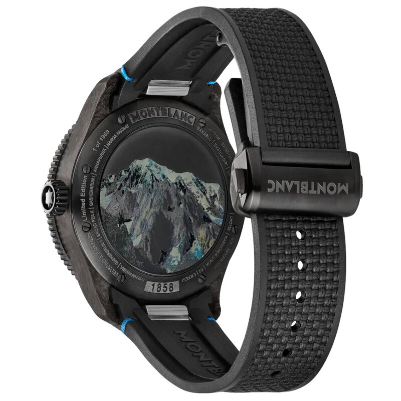 Reloj Montblanc 1858 Geosphere CARBO 0 Oxygen Edición Limit