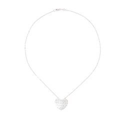 Gargantilla Mamá En Oro Blanco 18k