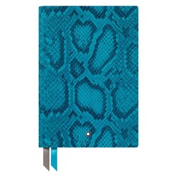 Cuaderno Montblanc 146 Python Print Hawaiian Blue