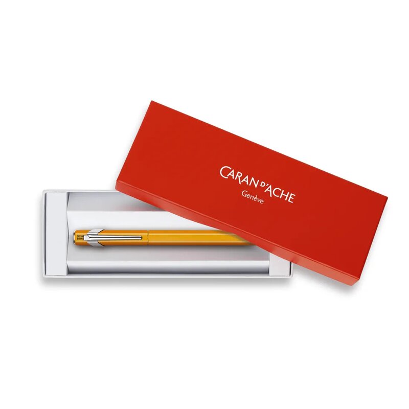Pluma Fuente Caran d'Ache 849 Orange Fluo