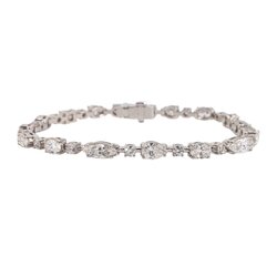 Brazalete de Oro 18K con Diamantes