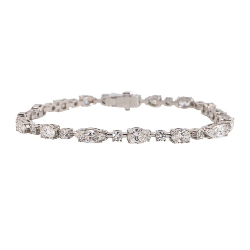 Brazalete de Oro 18K con Diamantes