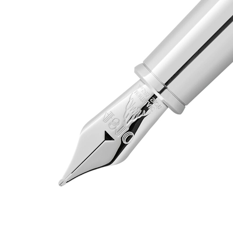 Pluma Fuente Montblanc Heritage Rouge et Noir "Baby"