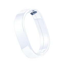 Brazalete Minimalista Geometry En Oro Blanco 14k