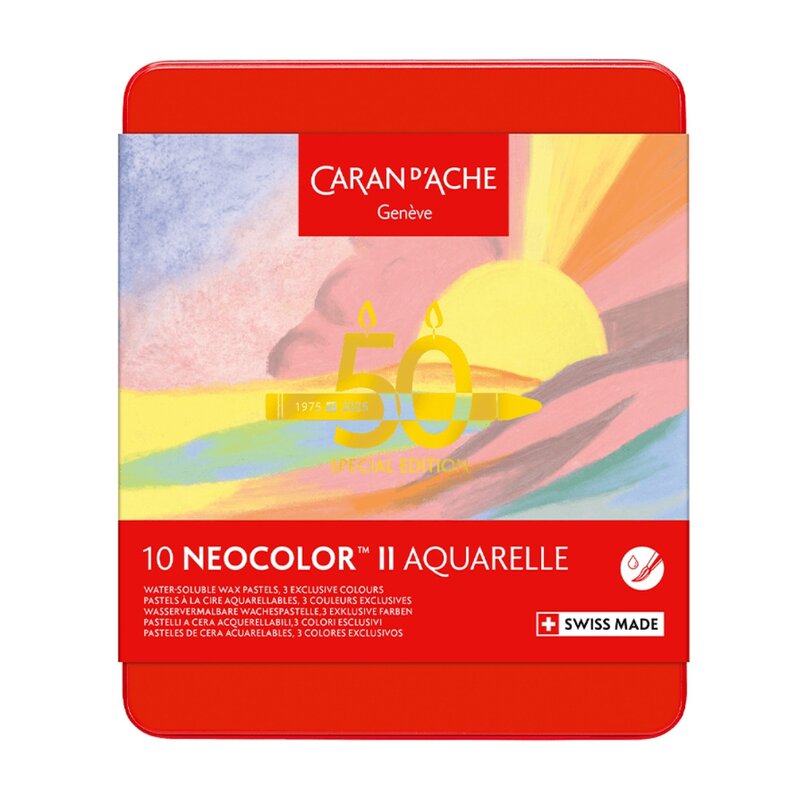Cera Caran d'Ache NeoColor Aquarelle Edición Especial