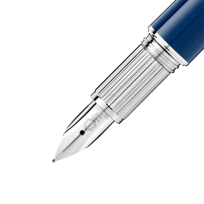 Pluma Fuente Montblanc StarWalker Blue Planet Doué