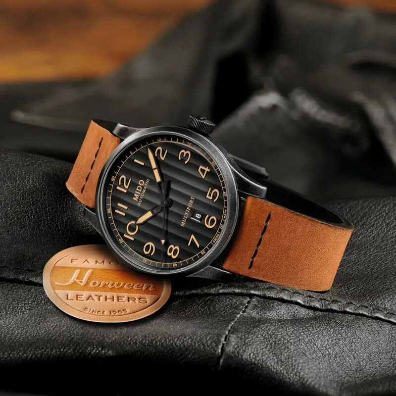 Reloj Mido Multifort Escape Horween Edición Especial
