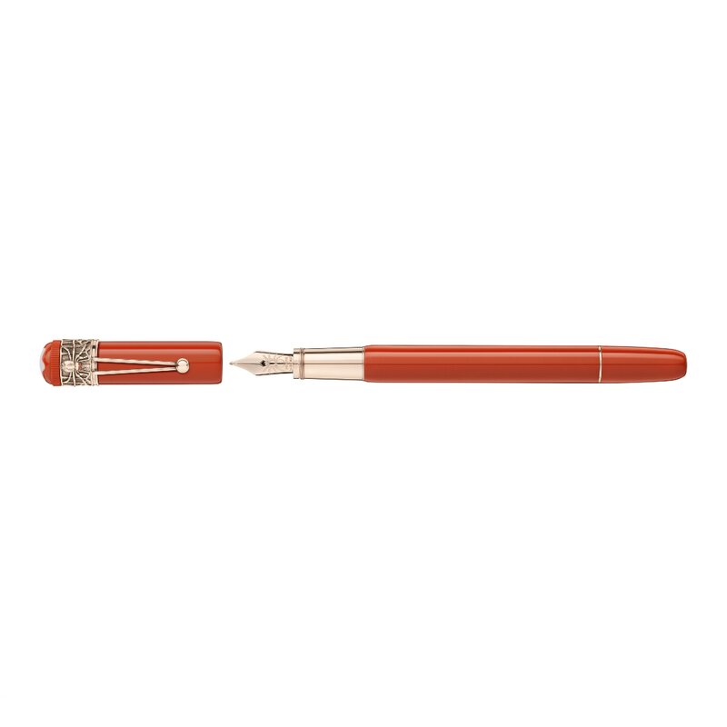 Pluma Fuente Montblanc Heritage Collection Rouge et Noir Edi