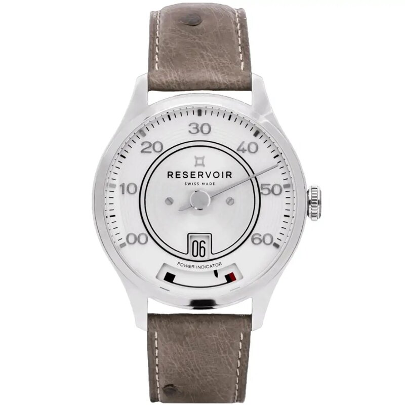 Reloj Reservoir Kanister Silver