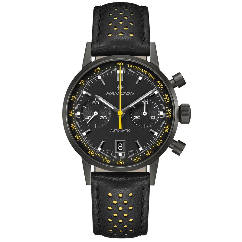 Reloj Hamilton American Classic Intra-Matic Chrono Full Blac