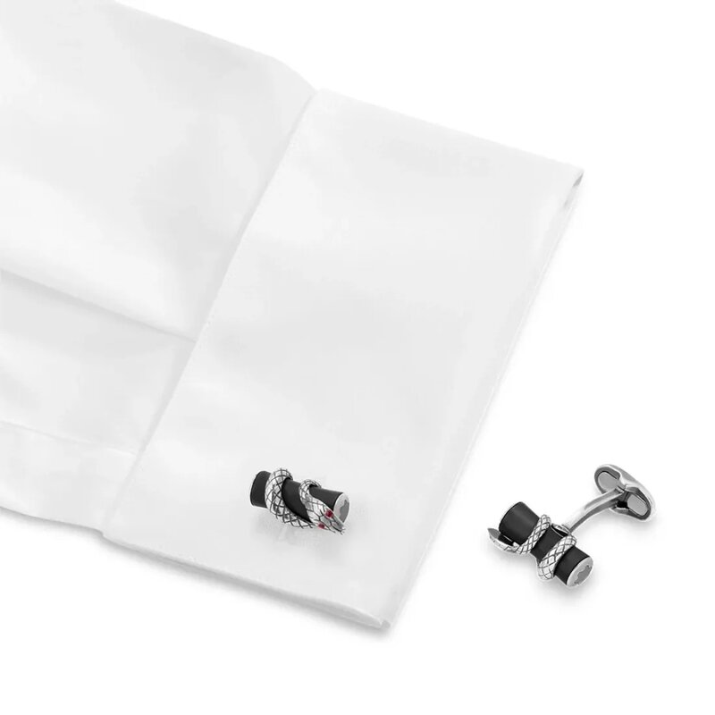 Mancuernillas Montblanc Rouge Et Noir