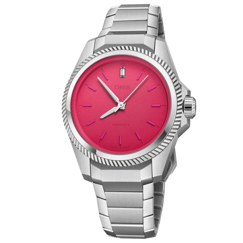 Reloj Oris ProPilot X Edición Miss Piggy