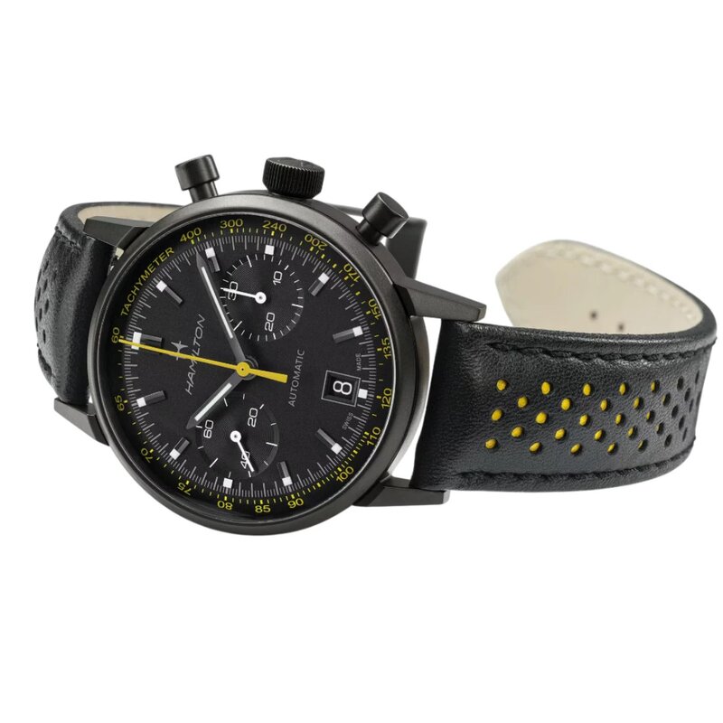 Reloj Hamilton American Classic Intra-Matic Chrono Full Blac