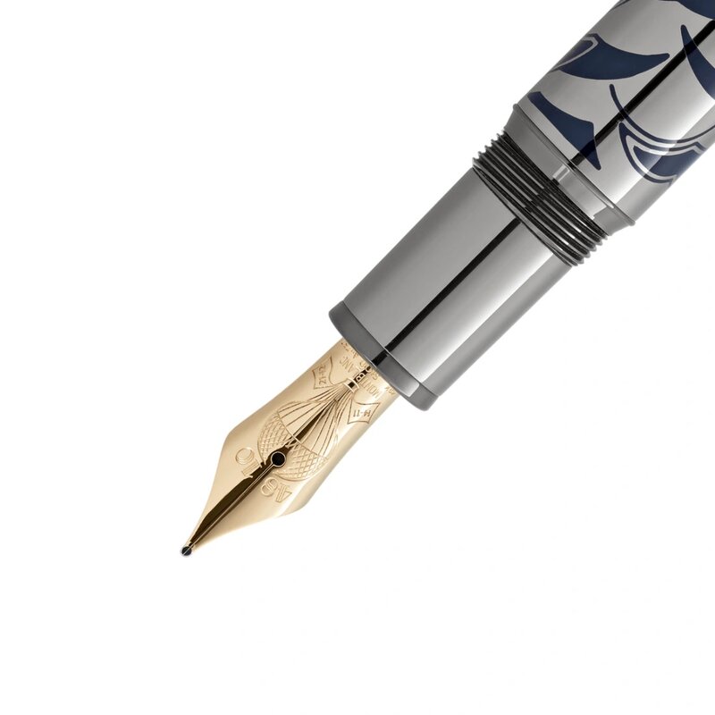 Pluma Fuente Montblanc Meisterstück Solitaire LeGrand Around