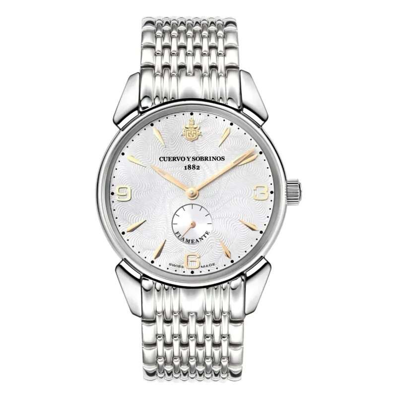 Reloj Cuervo y Sobrinos Historiador Flameante