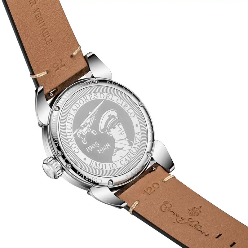 Reloj Cuervo y Sobrinos Vuelo Emilio Carranza Bicompax