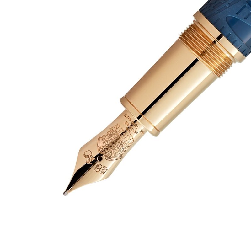 Pluma Fuente Montblanc Homage to Queen Grandes Personalides