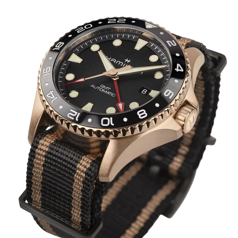 Reloj Hamilton Khaki Navy Scuba GMT