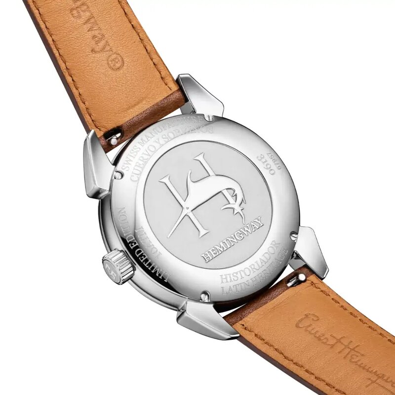 Reloj Cuervo y Sobrinos Historiador Hemingway Icónico