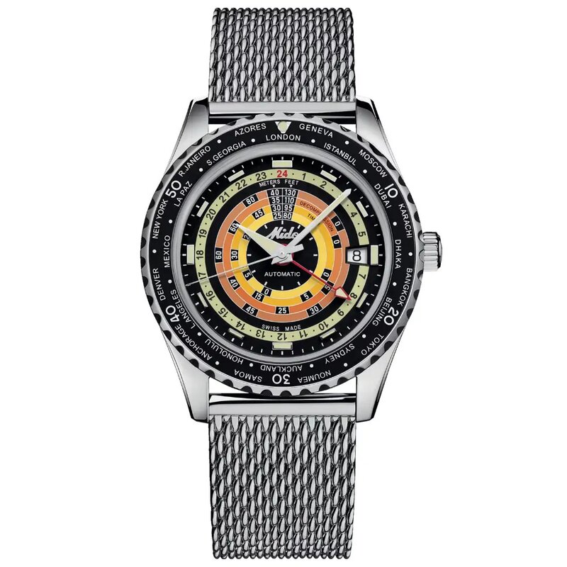 Reloj Mido Ocean Star Decompression Worldtimer