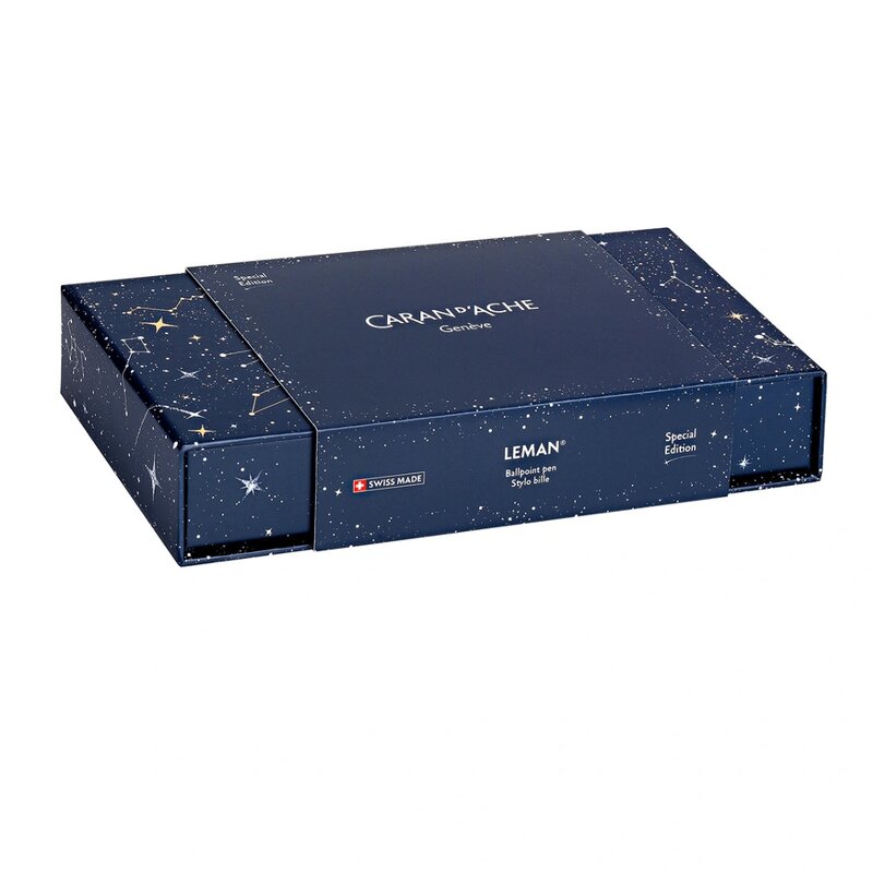 Bolígrafo Caran d'Ache Léman Cosmic Blue Edición Especial