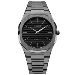 Reloj D1 Milano Ultra Thin Gun Metal