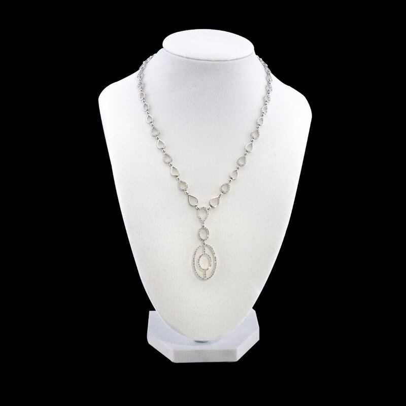 Gargantilla de Oro 14K con Diamantes