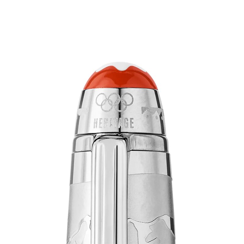 Pluma Fuente Montblanc Meisterstück x Olympic Heritage Chamo