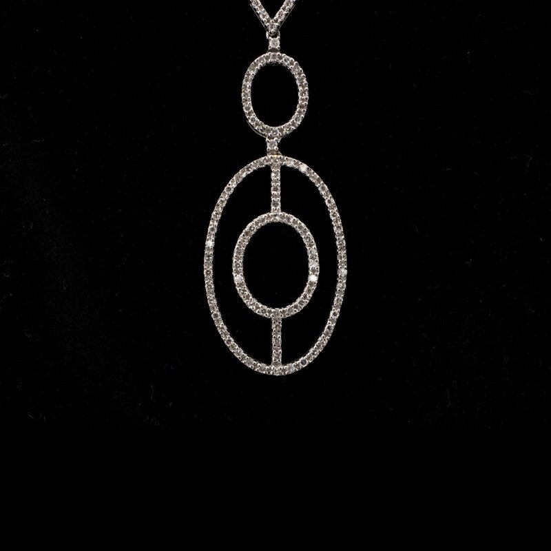 Gargantilla de Oro 14K con Diamantes