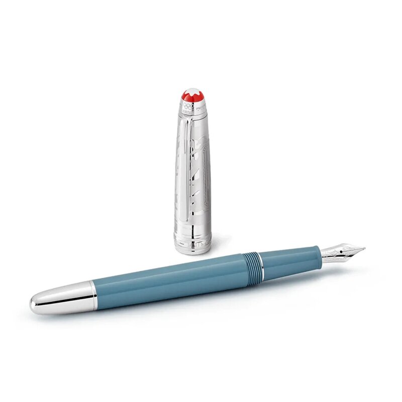 Pluma Fuente Montblanc Meisterstück x Olympic Heritage Chamo
