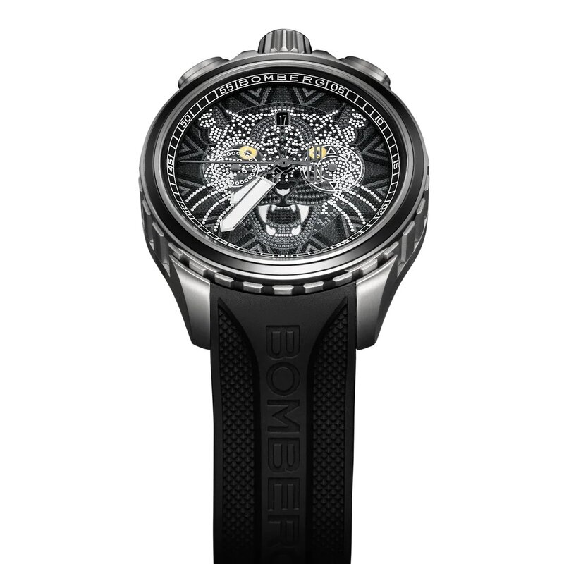 Reloj Bomberg Jaguar Huichol B&W