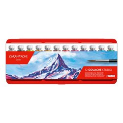 Tubos de Pintura Caran d’Ache Gouache Studio