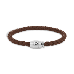 Brazalete Montblanc color marrón leonado