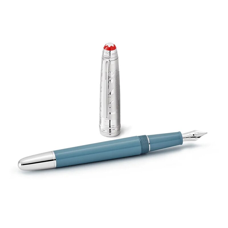 Pluma Fuente Montblanc Meisterstück x Olympic Heritage Chamo