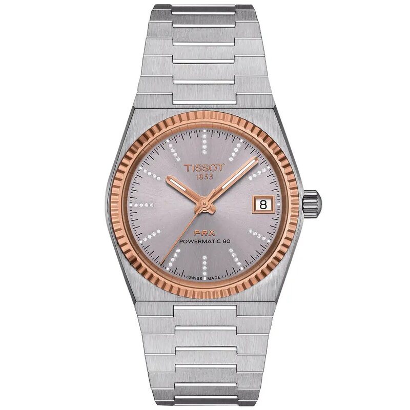 Reloj Tissot PRX Powermatic 80 Steel & 18k Gold