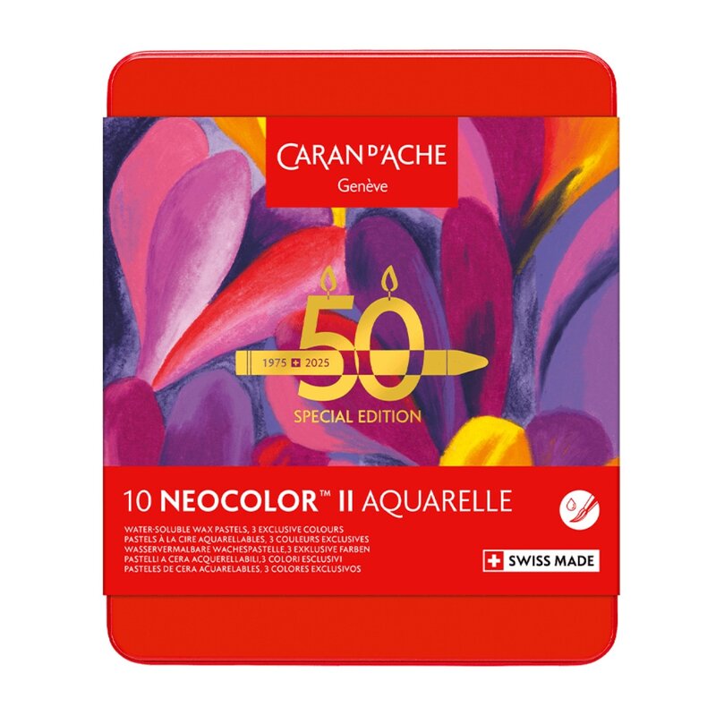 Cera Caran d'Ache NeoColor Aquarelle Edición Especial