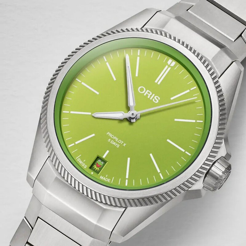 Reloj Oris ProPilot X Kermit Edition