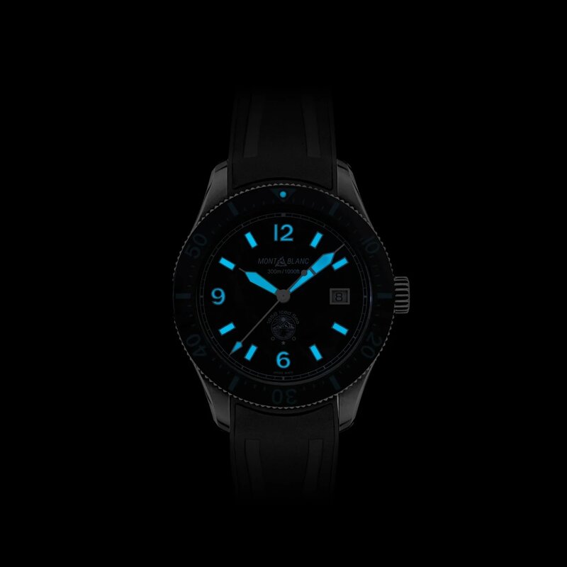 Reloj Montblanc 1858 Iced Sea Automatic Date