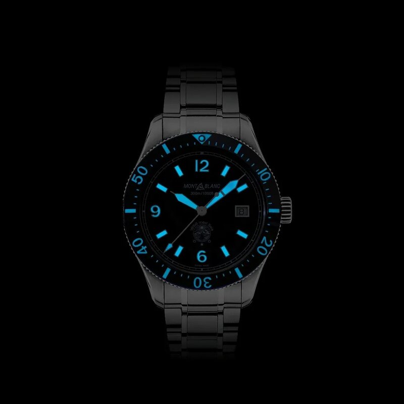 Reloj Montblanc 1858 Iced Sea Automatic Date
