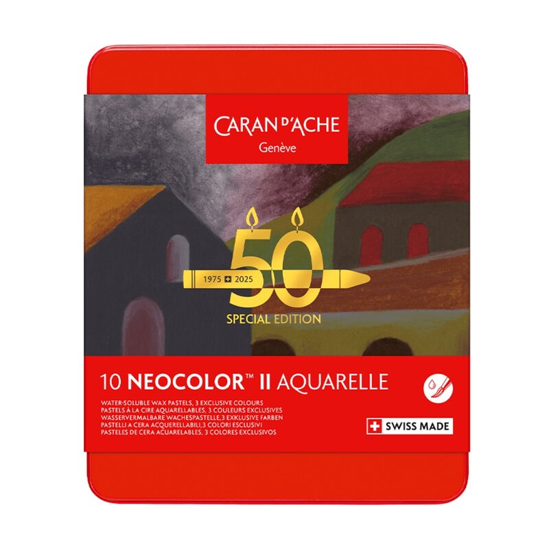 Cera Caran d'Ache NeoColor Aquarelle Edición Especial