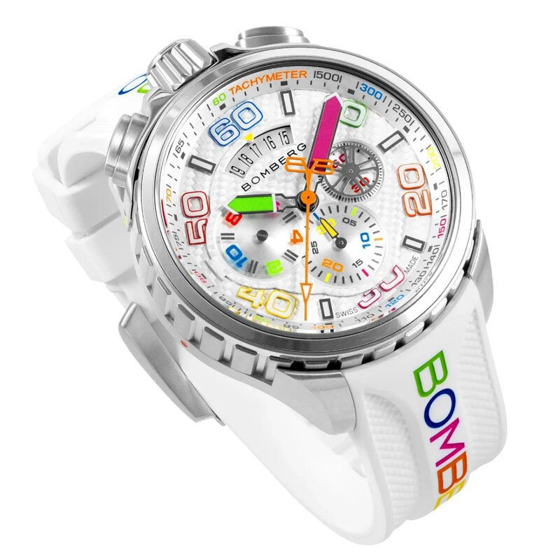 Reloj Bomberg Chroma Carbon White
