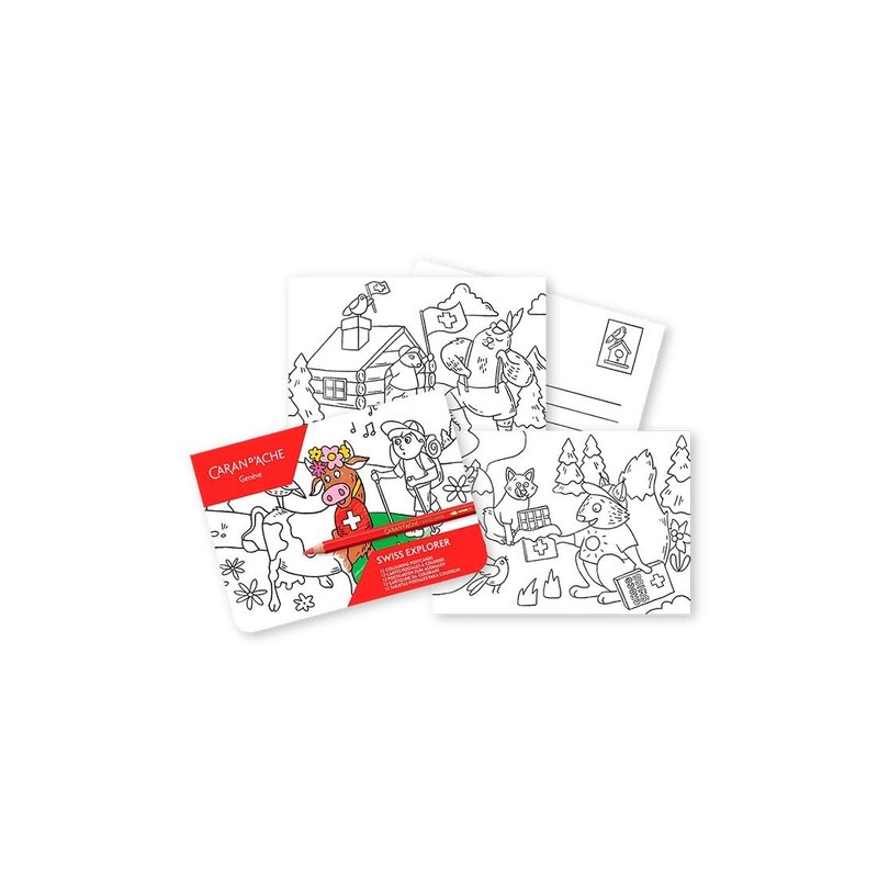 Kit de Viaje Caran d'Ache Swisscolor