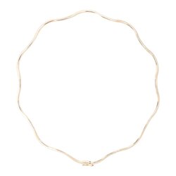 Gargantilla Waves En Oro 14k