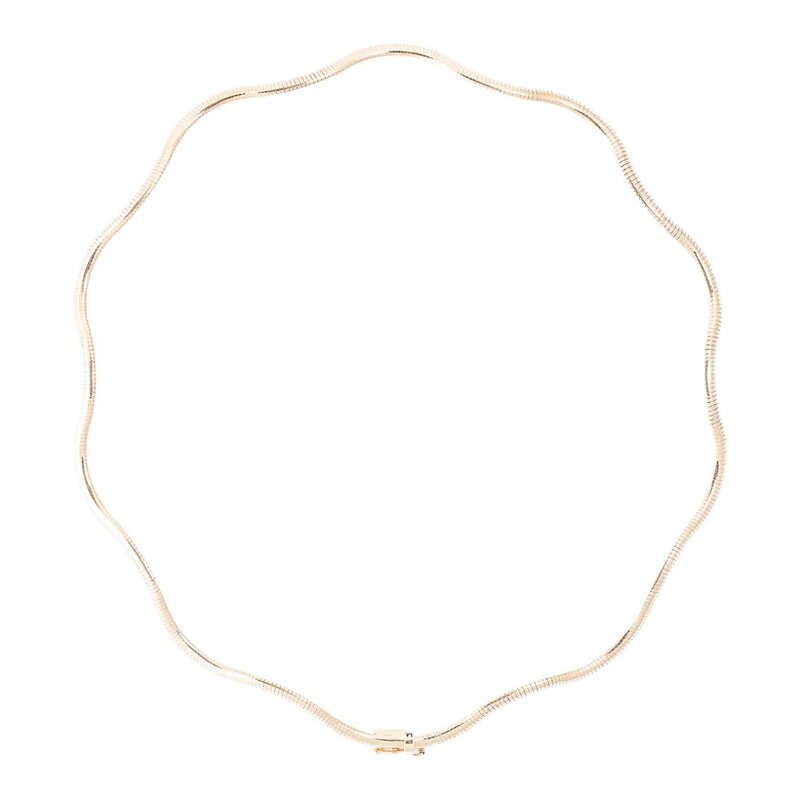 Gargantilla Waves En Oro 14k
