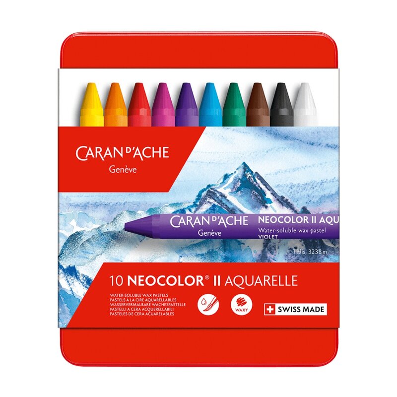 Cera Pastel Caran d'Ache Neocolor 10