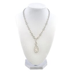 Gargantilla de Oro 14K con Diamantes